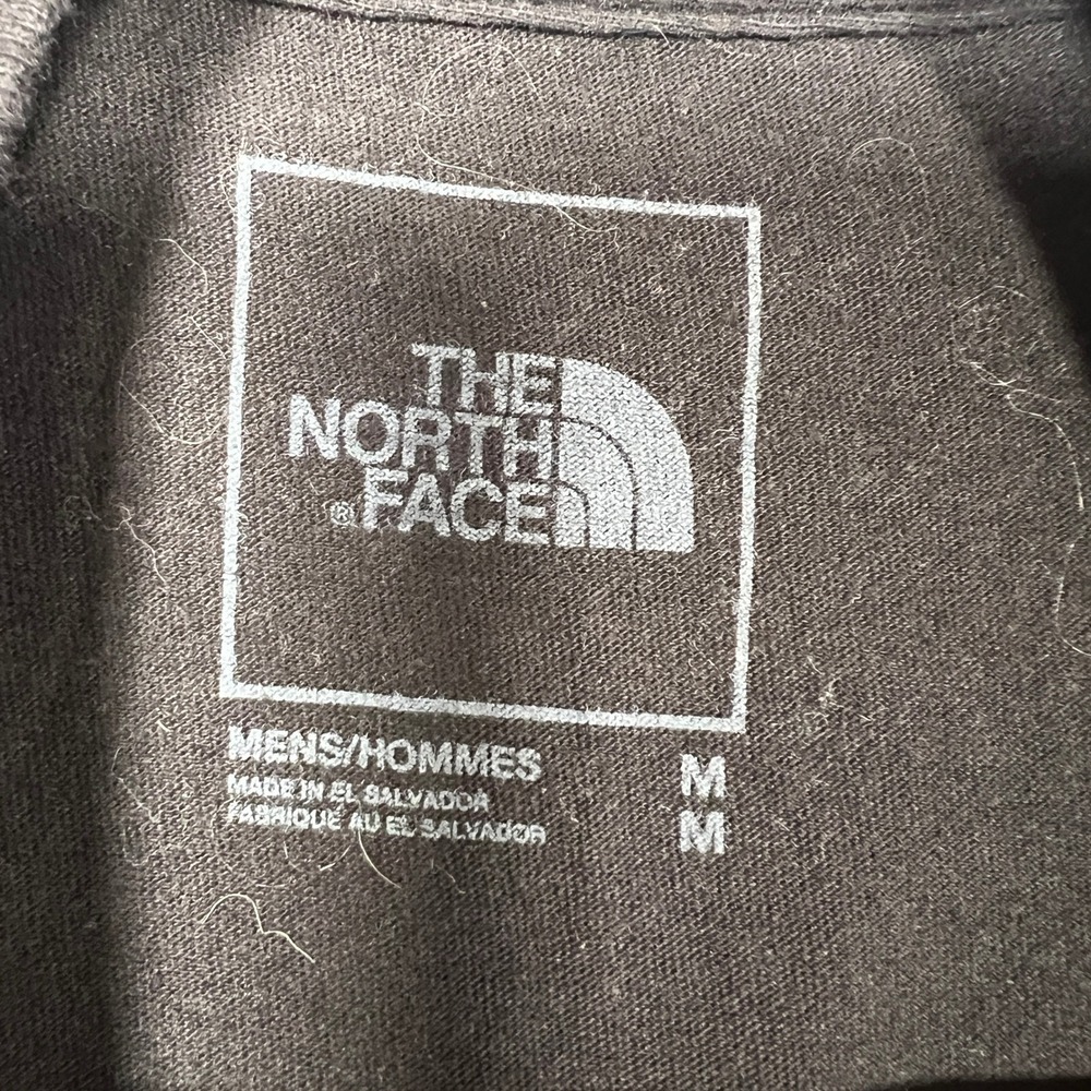 The North Face Half Dome Schematic Graphic Gorpcore Black Long‎ Sleeve Shirt Med - Picture 3 of 8